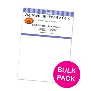 A4 White Card 250gsm 100 sheets product image
